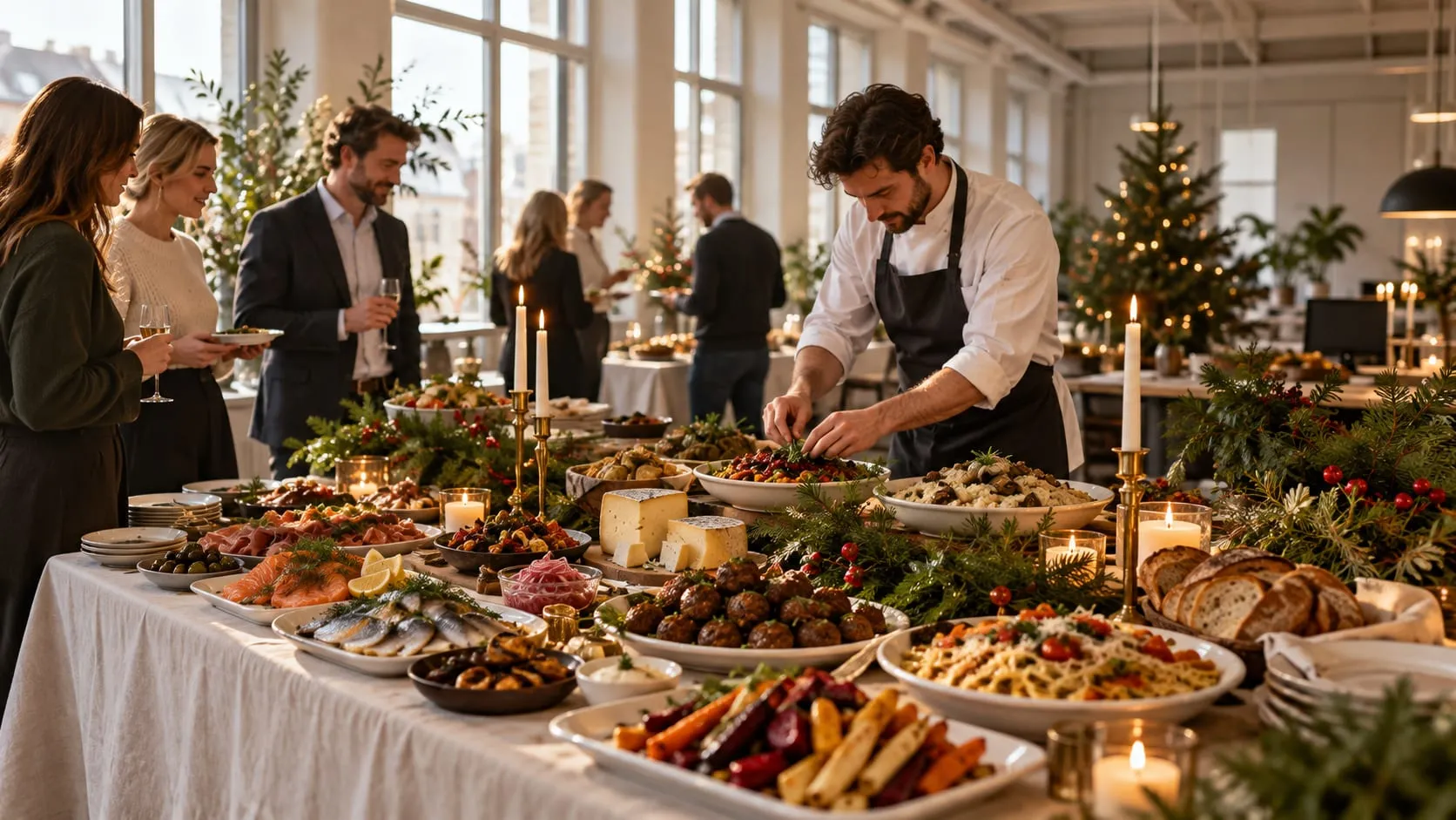 Julbord i egen lokal